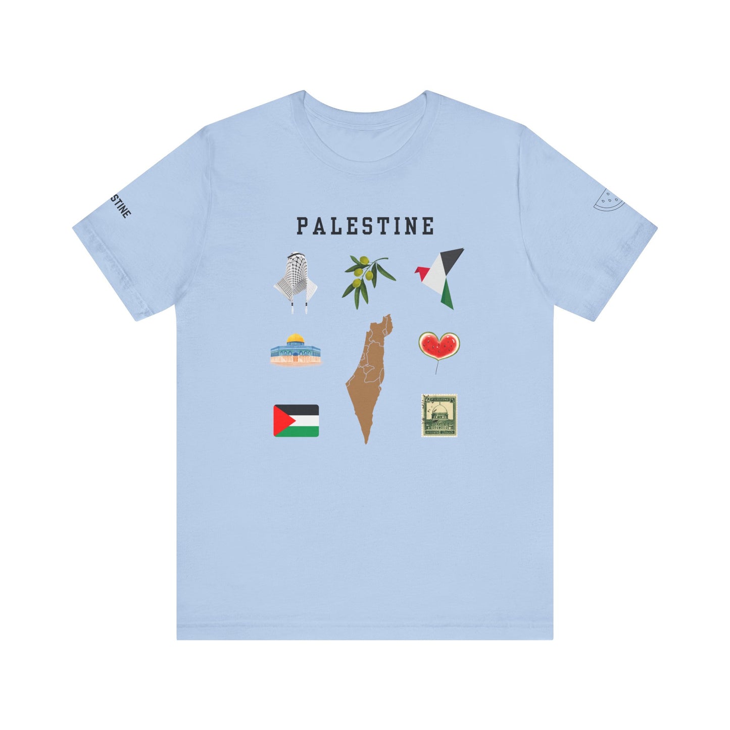Symbol of Palestine Tshirt Yerusalem