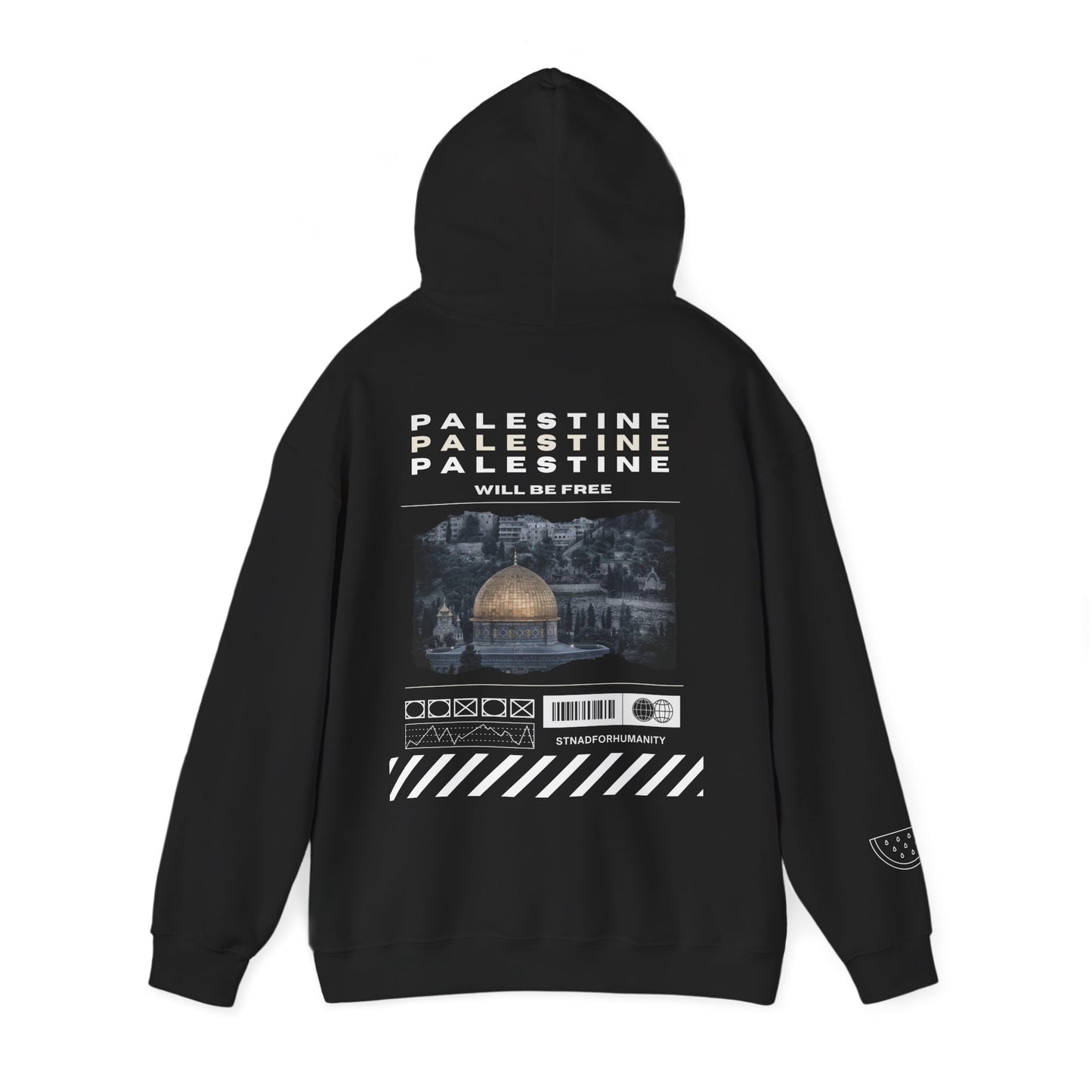 Palestine Hoodie Streetwear Fight For Freedom