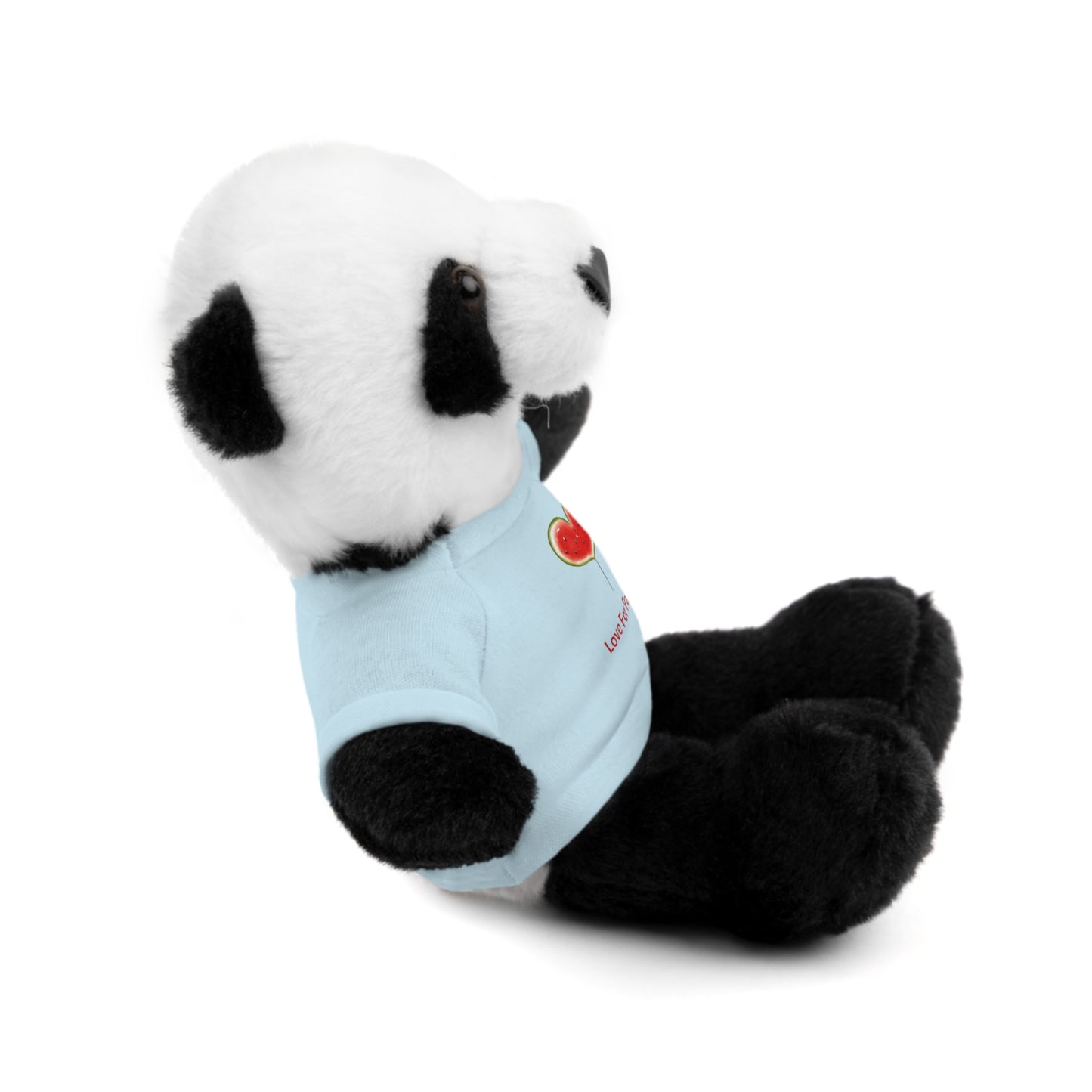 Stuffed Animal Gift with Tee | Love For Palestine Bear, Cute Plush Toy, Cuddle Buddy, Unique Gift for Kids, Love & Friendship