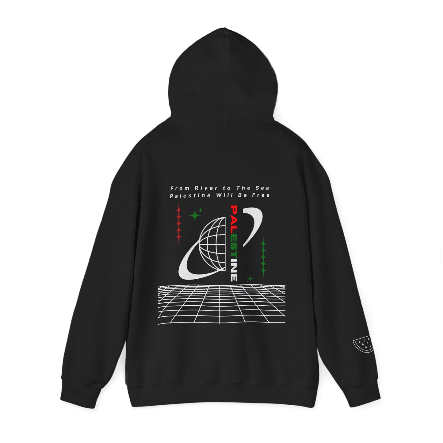 Street Solidarity Hoodie Hope for Palestine Streetwear