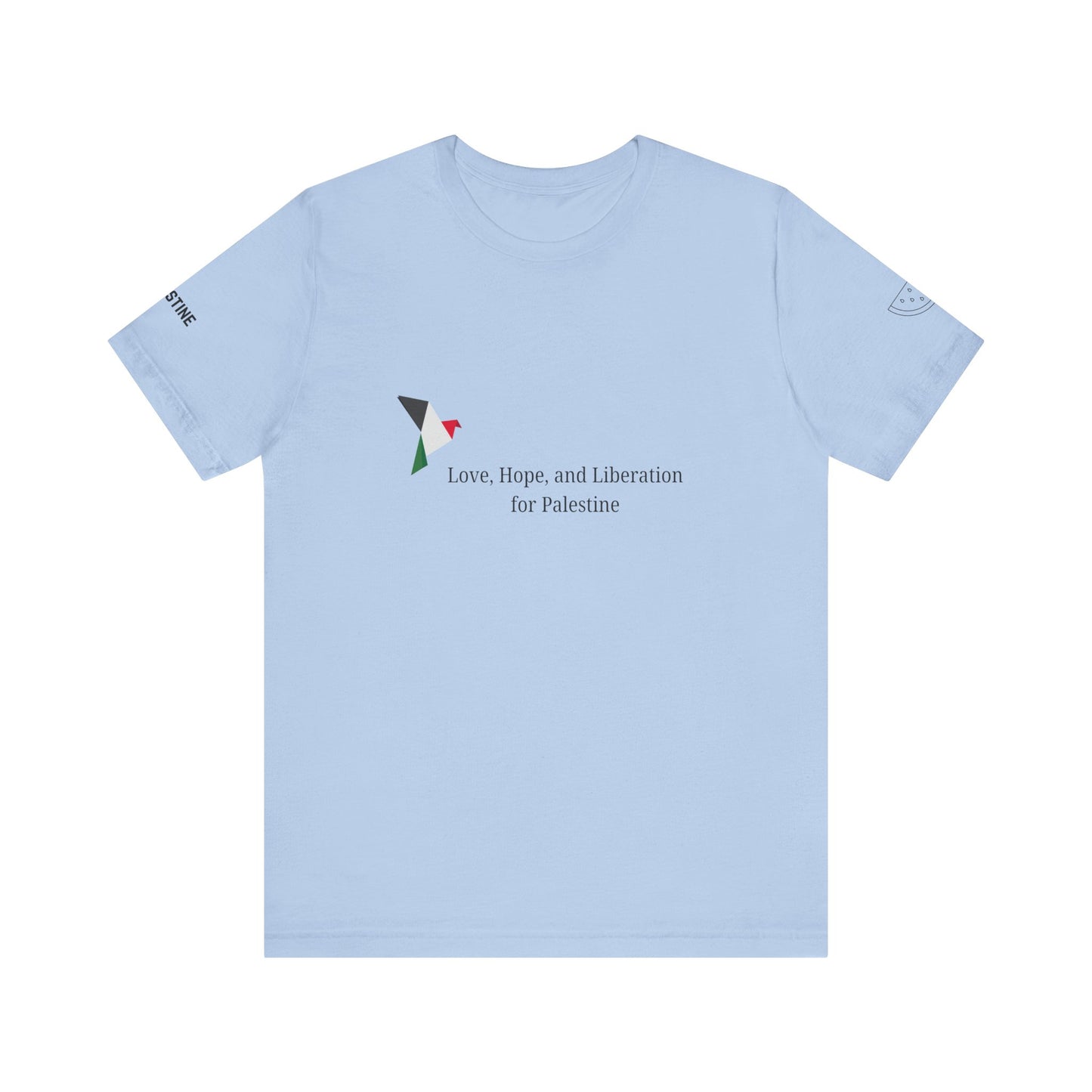 Love Peace and Liberation for Palestine Tshirt Resistance