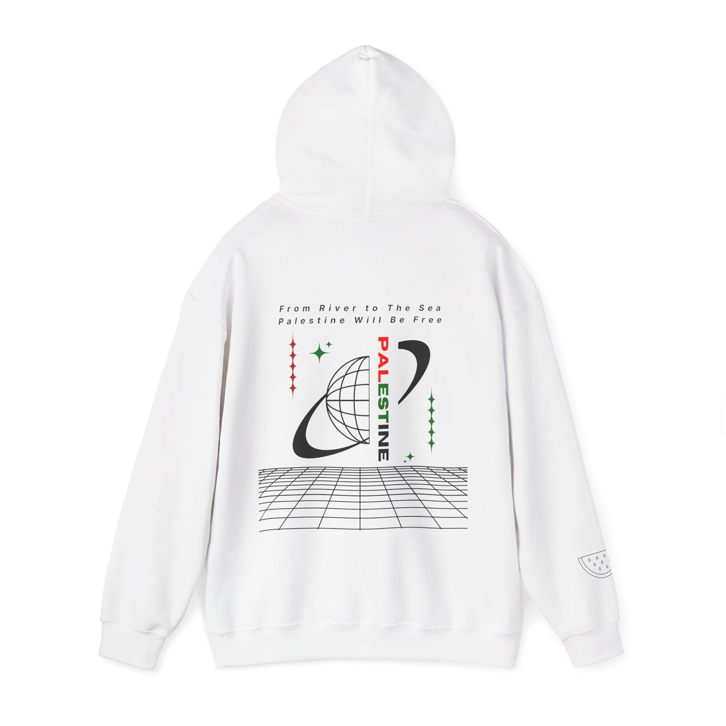 Street Solidarity Hoodie Hope for Palestine Streetwear