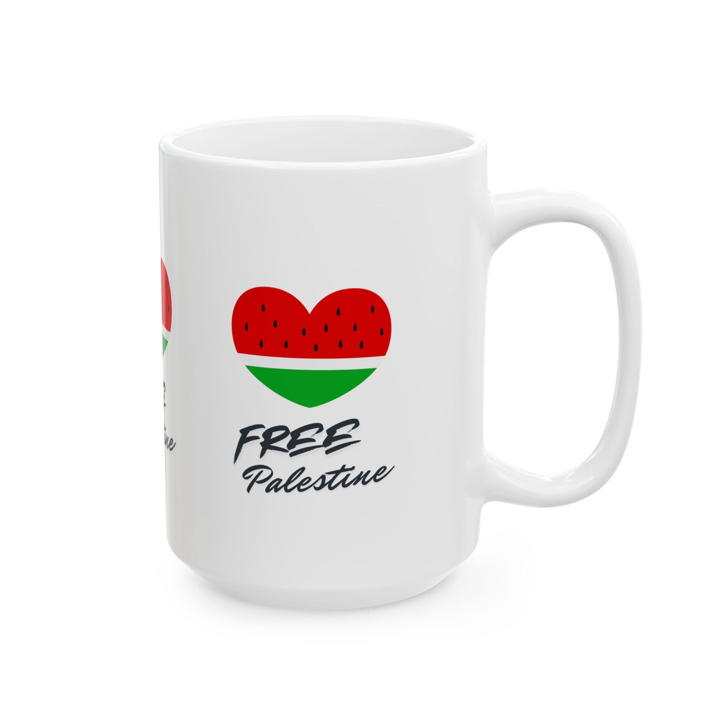 Watermelon Symbol Mug Stop the War Now
