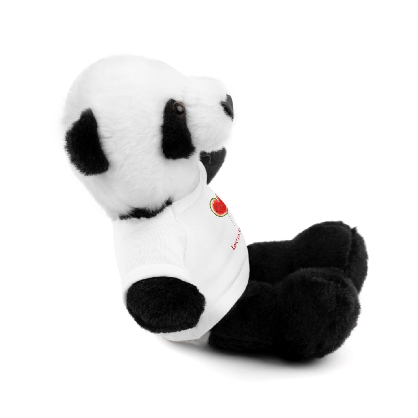 Stuffed Animal Gift with Tee | Love For Palestine Bear, Cute Plush Toy, Cuddle Buddy, Unique Gift for Kids, Love & Friendship