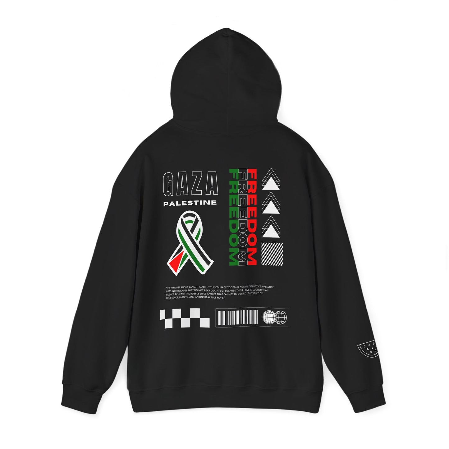 Free Gaza Free Palestine Streetwear Hoodie Palestine