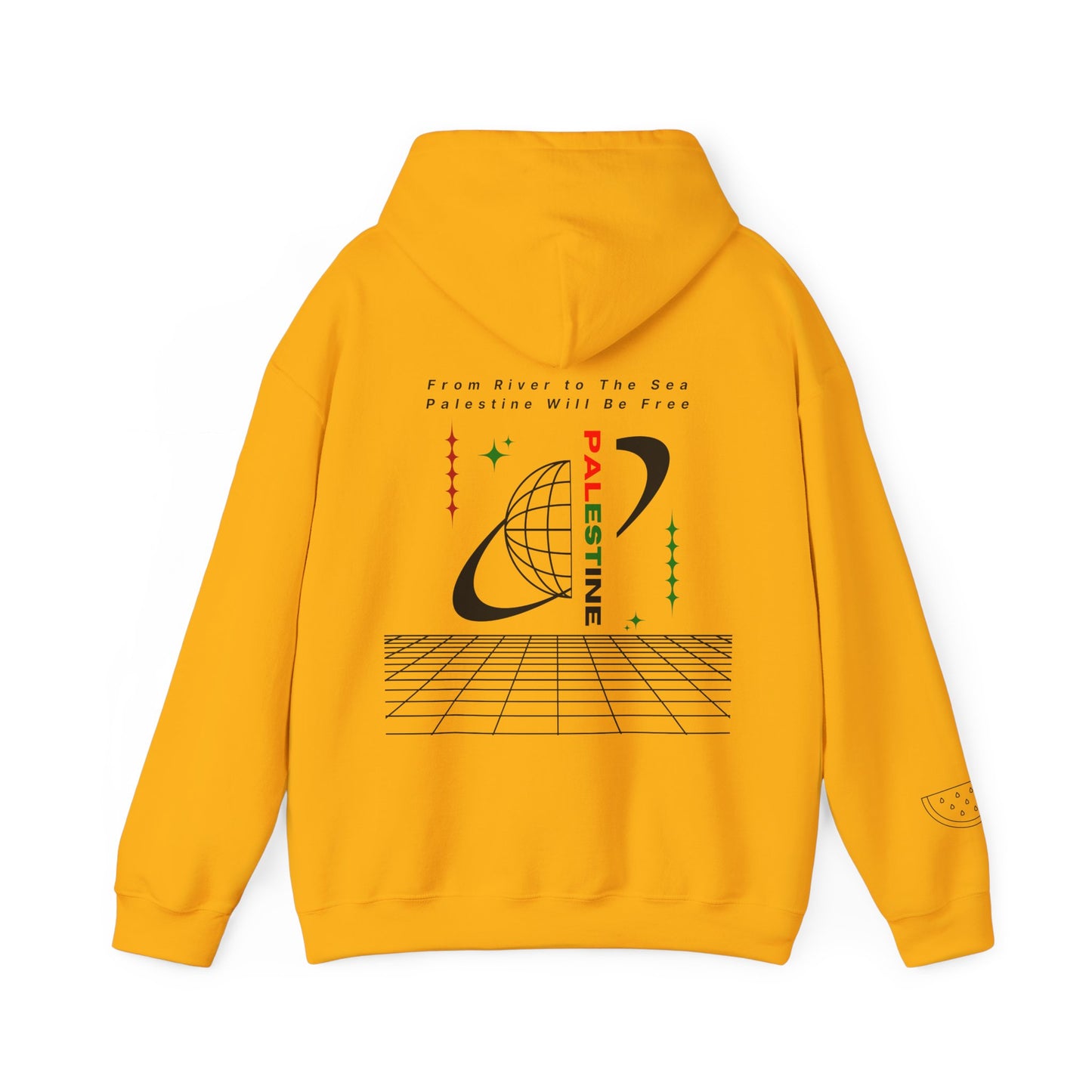 Street Solidarity Hoodie Hope for Palestine Streetwear