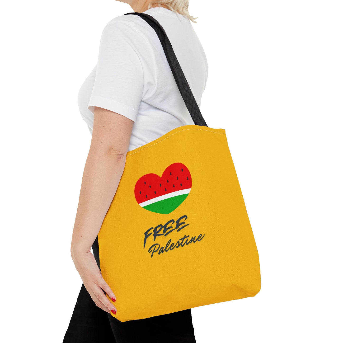 Love Watermelon of Resistance Tote Bag Stand with Palestine