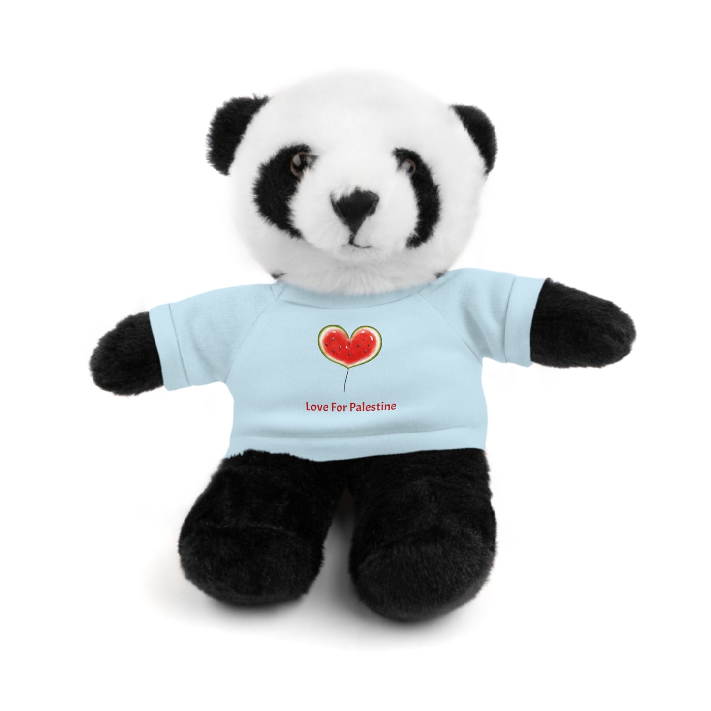 Stuffed Animal Gift with Tee | Love For Palestine Bear, Cute Plush Toy, Cuddle Buddy, Unique Gift for Kids, Love & Friendship