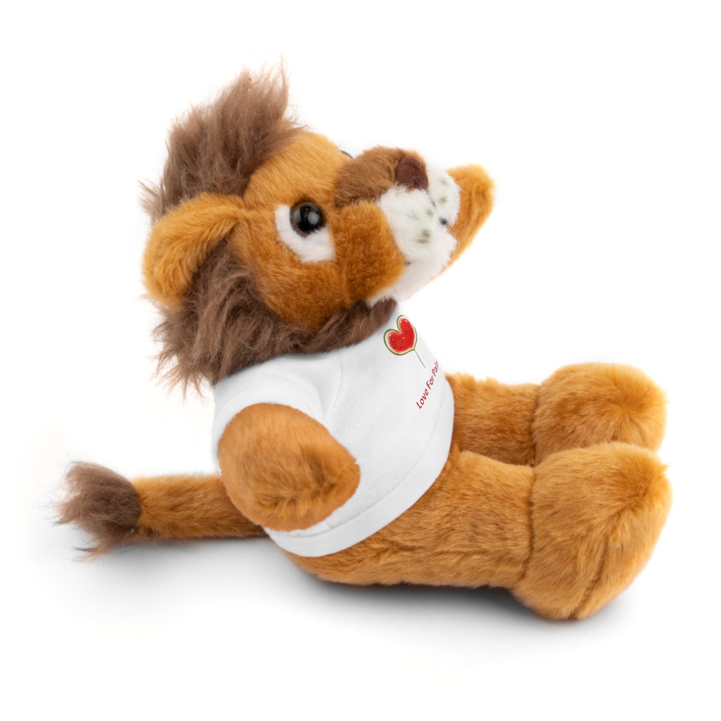 Stuffed Animal Gift with Tee | Love For Palestine Bear, Cute Plush Toy, Cuddle Buddy, Unique Gift for Kids, Love & Friendship
