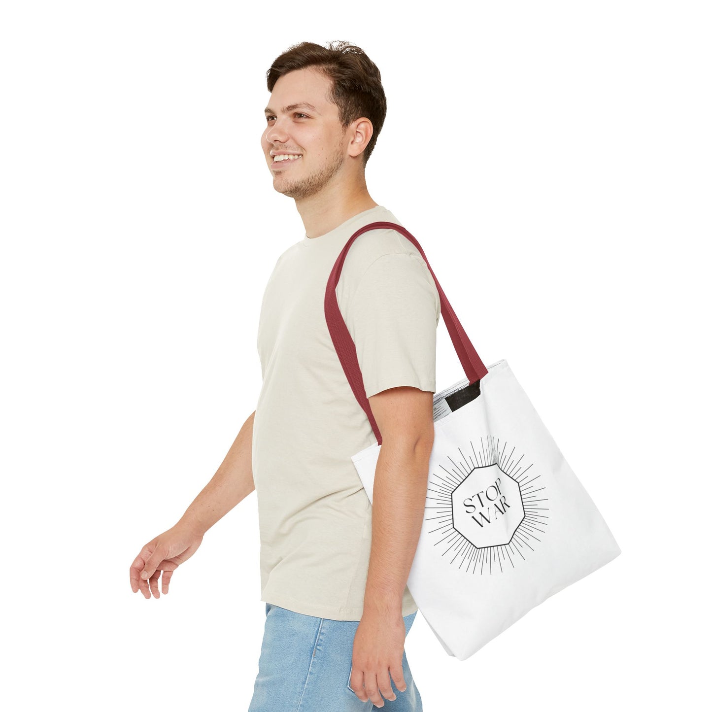 Watermelon of Resistance Tote Bag Stand with Palestine