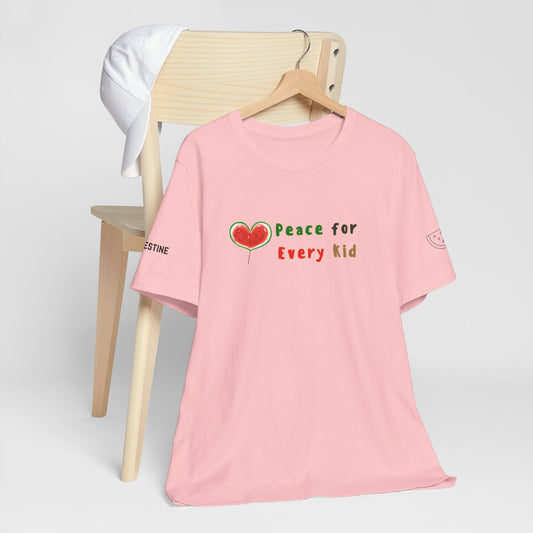 Peace for Every Child Symbol T-Shirt Freedom for Palestine T-shirt