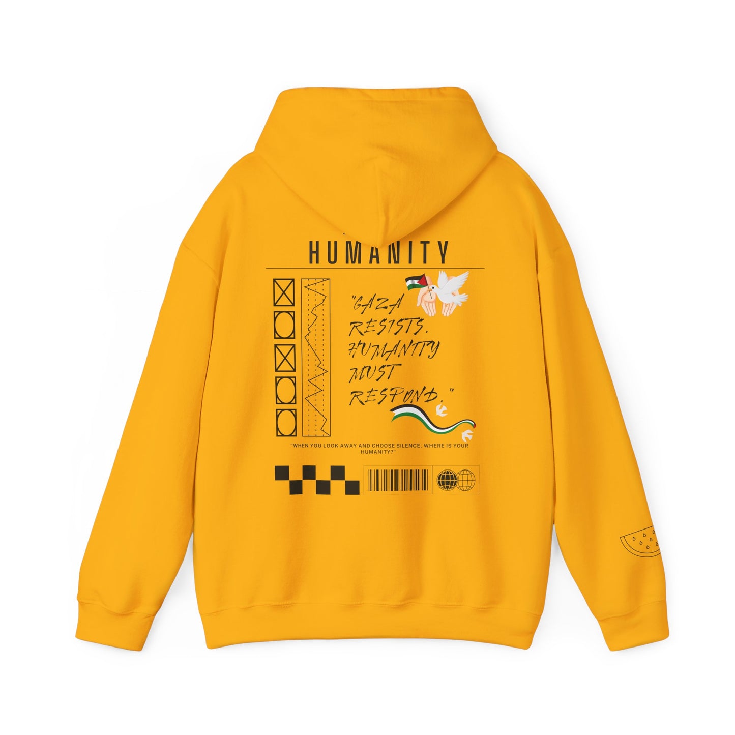 Street Humanity Hoodie Stand with Palestine