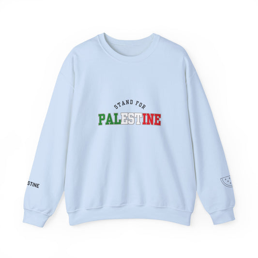 We Stand For Palestine Sweatshirt Symbol of Hope & Solidarity