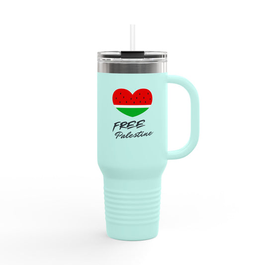Stand with Palestine Tumbler Love & Solidarity