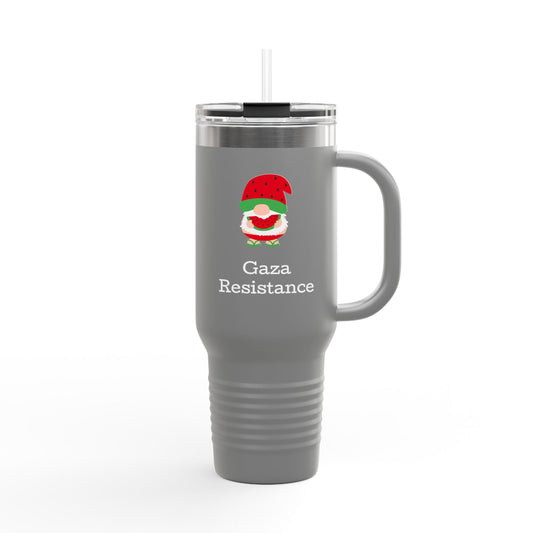 Gaza Resistance Tumbler Stand with Palestine
