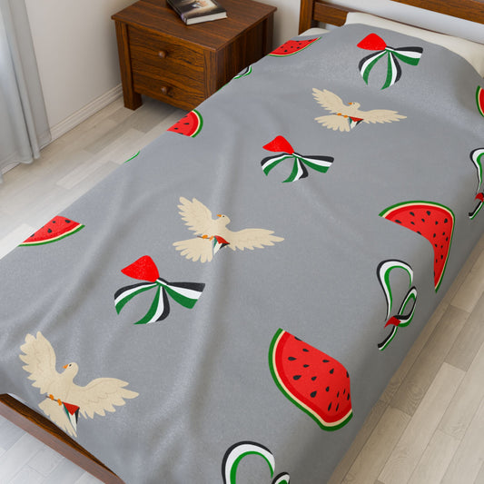 Peace for Palestine Blanket Stand for Justice