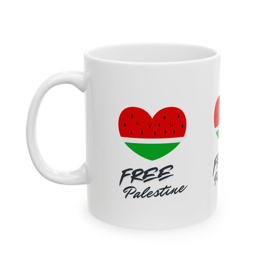 Watermelon Symbol Mug Stop the War Now